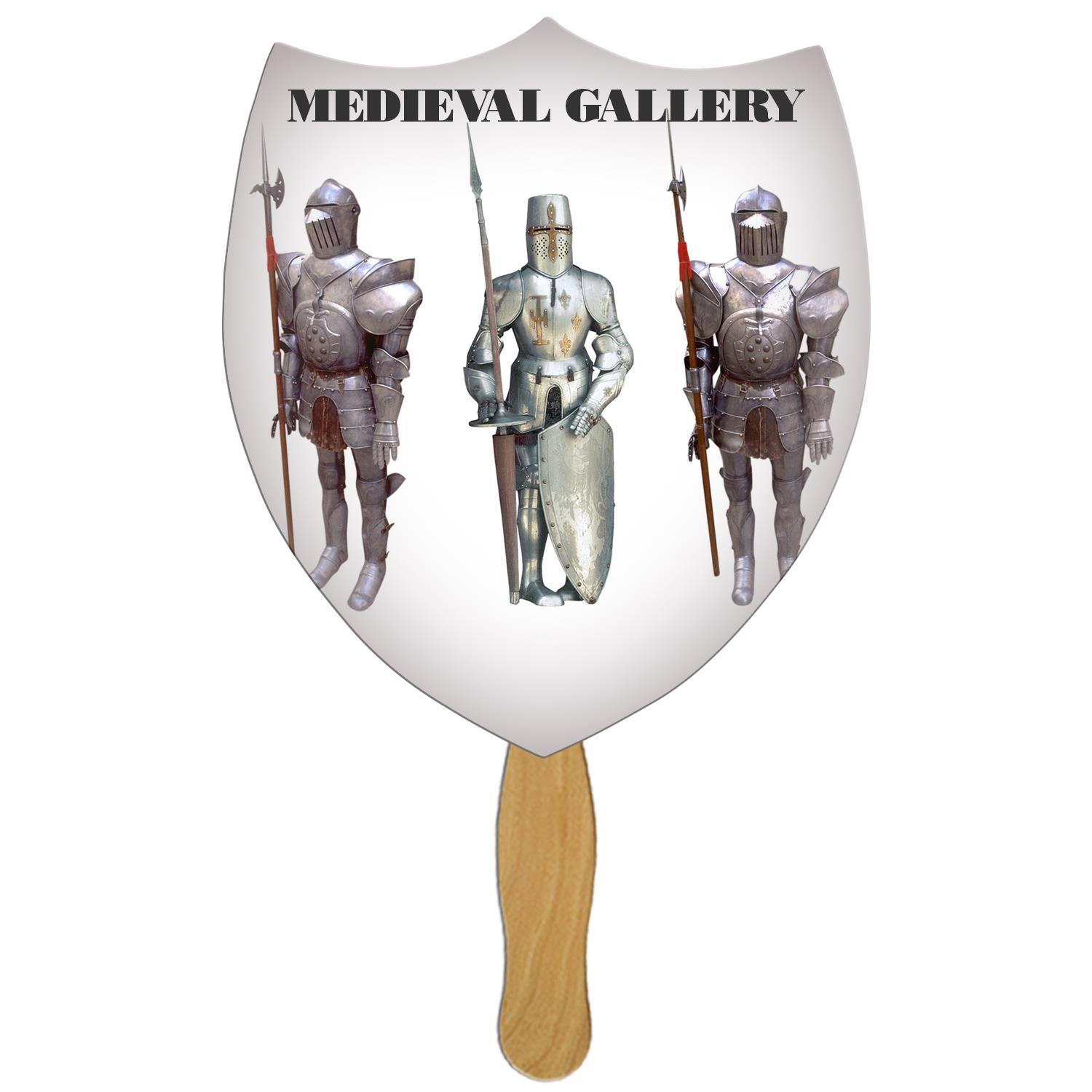 LFX-160 Shield 2 Hand Fan Full Color (1 Side)