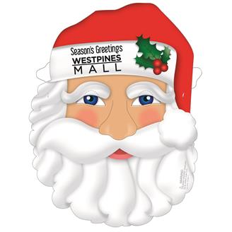 22030 - New Santa Mask W/Elastic