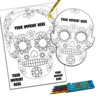 22140 - Skull Pop-Out Mask Kit