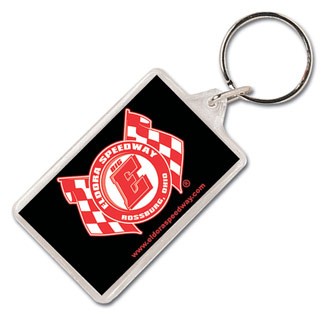 84310-D - Rectangle Acrylic Keytags