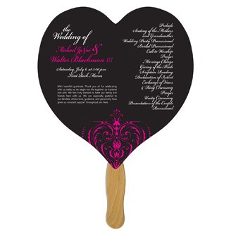 BF-10 - Heart Hand Fan