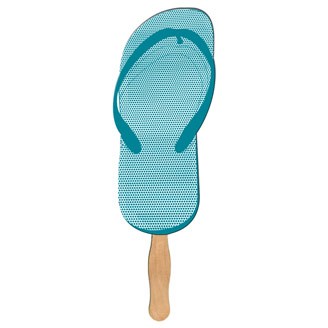 BF-100 - Flip Flop Hand Fan