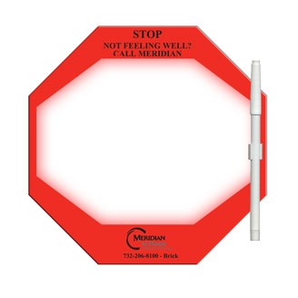 ERALF-2 - Stop Sign / Octagon Memo Board Full Color