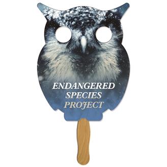 BF-163 - Owl Hand Fan