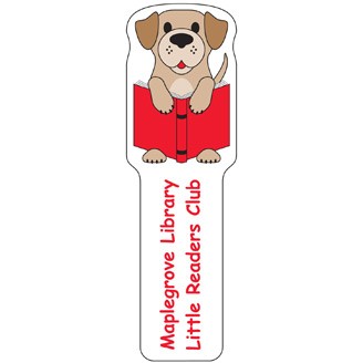 BKM708 - Dog Plastic Bookmark