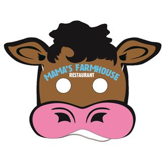 DM-27 - Cow Mask w/elastic Full Color