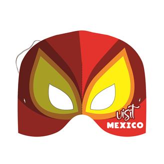 DM-31 - Lucha Libre Mask w/elastic Full Color