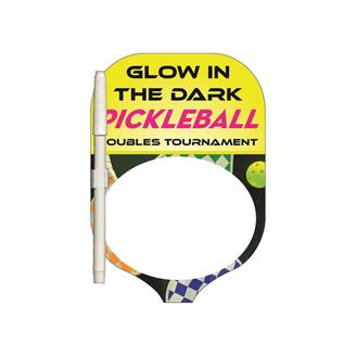 ERALF-173 - Pickleball Racquet Memo Board Full Color