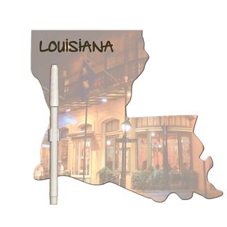 ERALF-LA - Louisiana State Memo Board Full Color