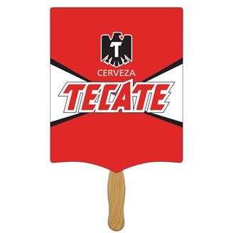 EZX-172 - Banner Hand Fan Full Color (1 Side)