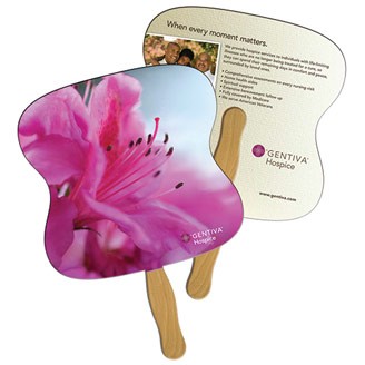 FLF-1 - Hourglass Fast Hand Fan (2 Sides) 1 Day