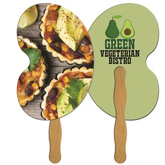 FLF-143 - Bean Fast Hand Fan (2 Sides) 1 Day