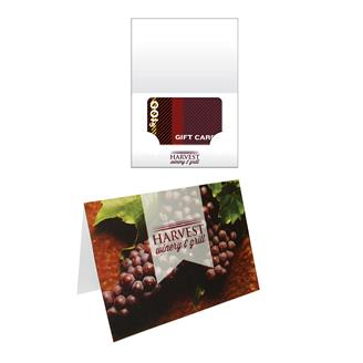 GC5 - Greeting Gift Card Holder Printed Offset