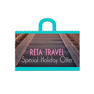 GC9D - Handle Gift Card Holder Sleeve Printed Full Color