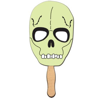 HFM-5 - Skull Hand Fan