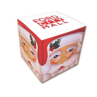 HOL-65 - Santa Cube / Mug Box <FONT COLOR="RED"><b>SPECIAL NEXT COLUMN PRICING </b></FONT COLOR="RED">