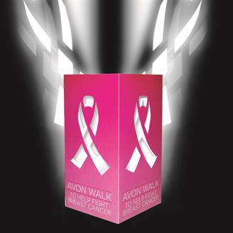 LB1D - Ribbon Luminary Full Color