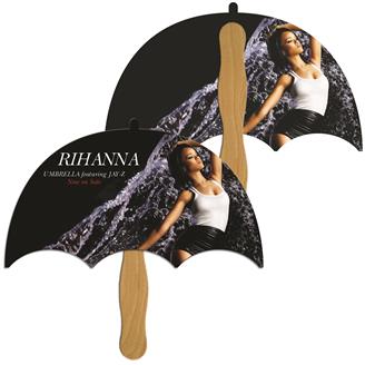 LF-158 - Umbrella Hand Fan Full Color (2 Sides)