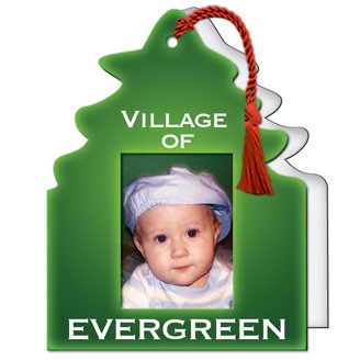 PF-24 - 1 3/4" x 2.5" Photo Tree Photo Frame with Easel Back