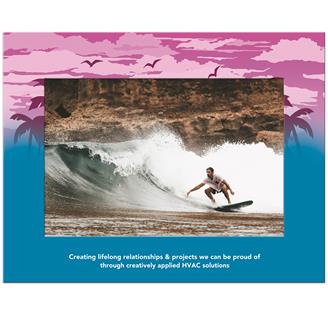 PF-26D - 5" x 7" Photo Frame with Easel Back Full Color