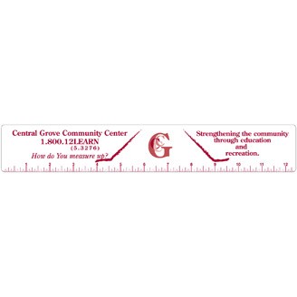 PLR288 - Plastic Ruler