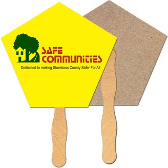 RS-11 - Church Recycled Hand Fan