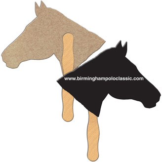 RS-65 - Horse Recycled Hand Fan