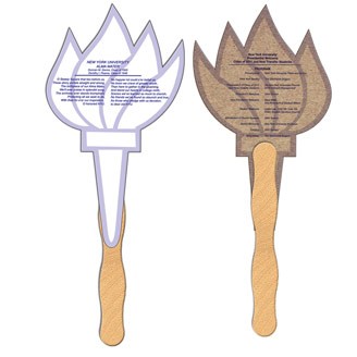 RS-69 - Torch Recycled Hand Fan