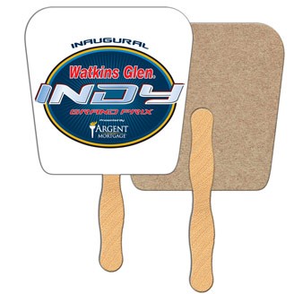 RS-92 - Tapered Square Recycled Hand Fan