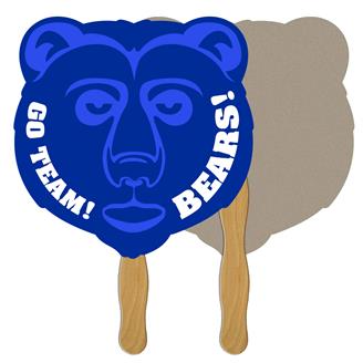 RS-150 - Grizzly Bear Recycled Hand Fan