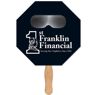 SSF-4 - Stop Sign Sun Shade Hand Fan