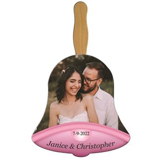 WLF-62 - Bell Wedding Keepsake Hand Fan