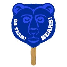 Grizzly Bear Hand Fan