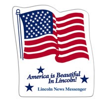 Flag Hand Fan Without A Stick