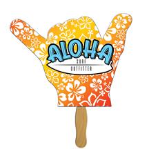 Hang Loose Hand Fan Full Color (2 Sides)
