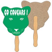 Cougar Recycled Hand Fan