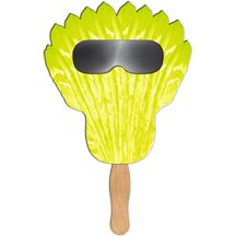 Feather Sun Shade Hand Fan