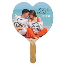 Heart Wedding Keepsake Hand Fan